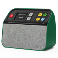 Lecteur de musique/radio numérique avec boutons dissimulables