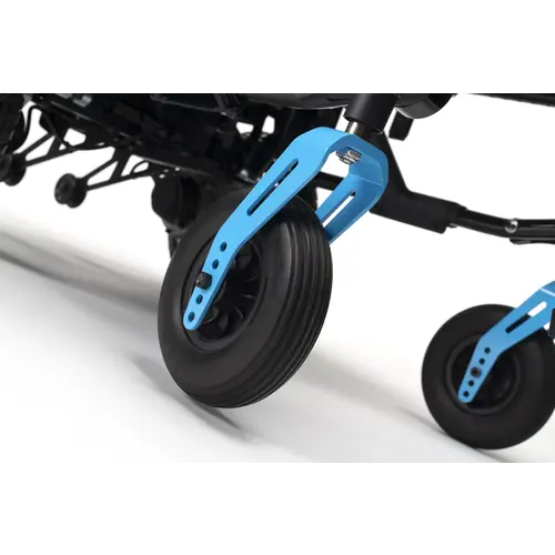 Fauteuil roulant électrique léger et adaptable avec batterie au lithium amovible - verso