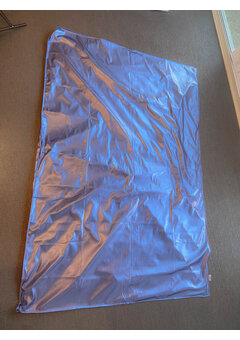 Hana© Couverture en PU, (sans couverture d'aggravation) ; 140 x 200 cm, couleur bleue
