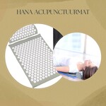 Hana© Tapis d'acupuncture avec coussin - pour un soulagement efficace de la douleur