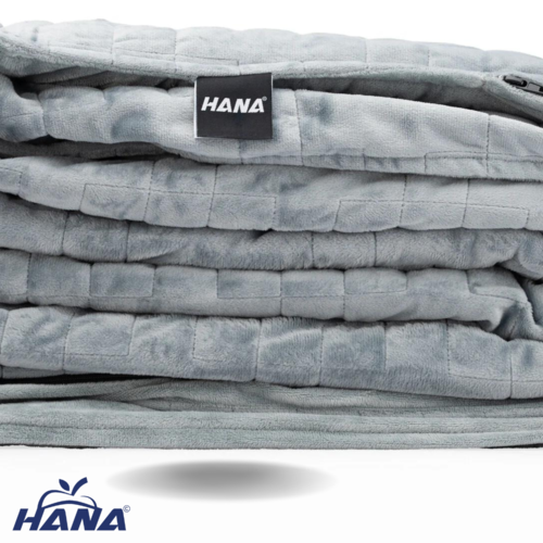 Hana© Housses d'hiver - Housses Minky pour couvertures lestées Hana Comfort