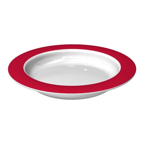 Assiette asymétrique Ornamin Vital en mélamine - Disponible en 3 tailles et différentes couleurs