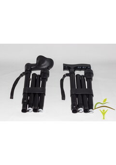 Bâton de marche Pluviose pliable en 5 parties