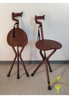 Canne de marche Pluviose en aluminium