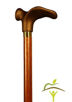 Bâton de marche Finna soft touch, poignée anatomique