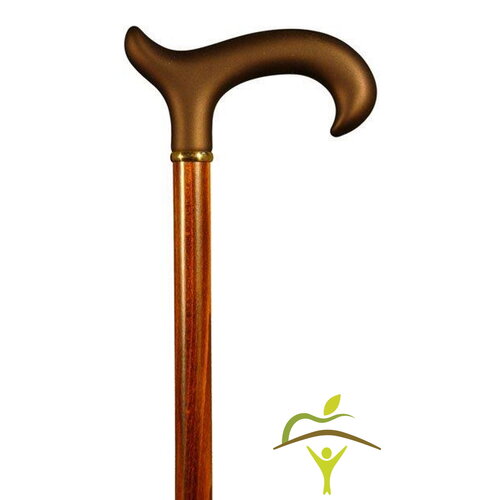 Bâton de marche Finna Derby soft touch, poignée standard