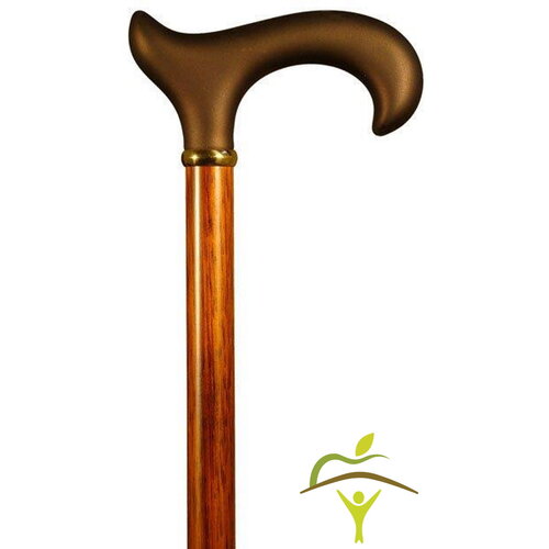 Bâton de marche Finna Derby soft touch, poignée standard