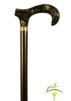 Bâton de marche Finna, hauteur fixe, manche métacrylique