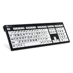 Clavier avec touches à contraste élevé