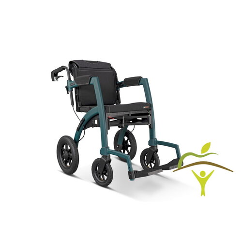 Rollz Motion Performance Comfort rollator et fauteuil roulant en un - pneumatiques