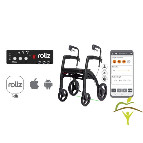 Rollz Rhythm Rollator équipé d'un système révolutionnaire pour les patients atteints de la maladie de Parkinson