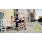 Rollator Carbon Ultralight : ultra léger, ergonomique et moderne