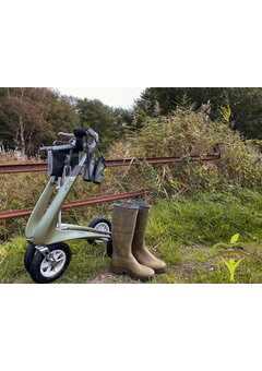 Rollator Carbon Overland : design ergonomique et moderne