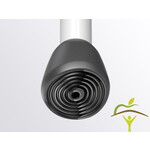 Let's Shower noir - Tabouret de douche compact qui s'adapte partout