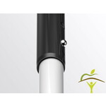 Let's Shower noir - Tabouret de douche compact qui s'adapte partout