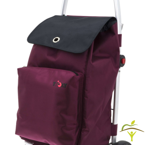 Chariot de courses Comfort pliable avec compartiment réfrigéré