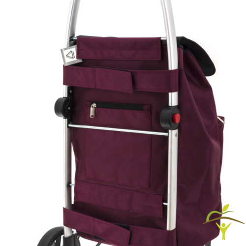 Chariot de courses Comfort pliable avec compartiment réfrigéré