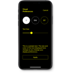 Bâton intelligent Wewalk avec application