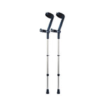 Béquilles Safe-In-Soft avec accoudoir "fermé" et poignée souple ergonomique