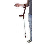 Béquilles Safe-In-Soft avec accoudoir "fermé" et poignée souple ergonomique