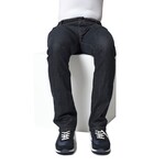 So Yes! Pantalon sportif pour fauteuil roulant - Disponible en 2 couleurs de jeans