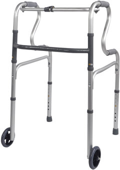 Déambulateur pliable à 2 roues