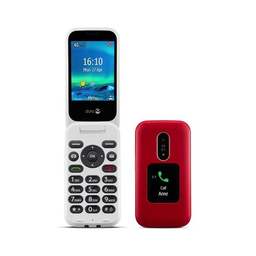 Téléphone à rabat avec boutons parlants et 4G