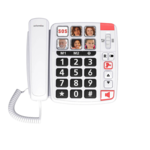 Téléphone combiné avec 6 touches photo