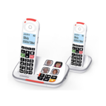 Téléphone fixe avec 4 touches photo