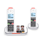 Téléphone fixe avec 4 touches photo