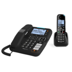 Combo téléphone 1 avec combiné et 1 sans fil