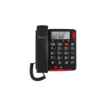 Téléphone combiné avec bande d'alarme