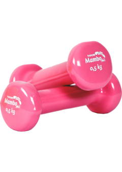 Haltères enduits de néoprène 0,5 kg - 5,0 kg - par 2