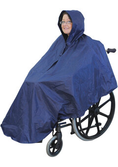 Poncho pour fauteuil roulant