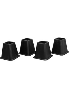 Réhausseurs de meubles, lot de 4, base extra large