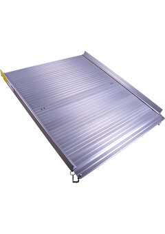 Rampe en aluminium enroulable