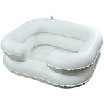Bassine à cheveux gonflable pour le lit