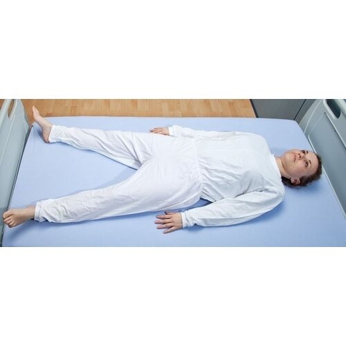 Pyjama d'allaitement avec manches et fermeture éclair de jambe intermédiaire