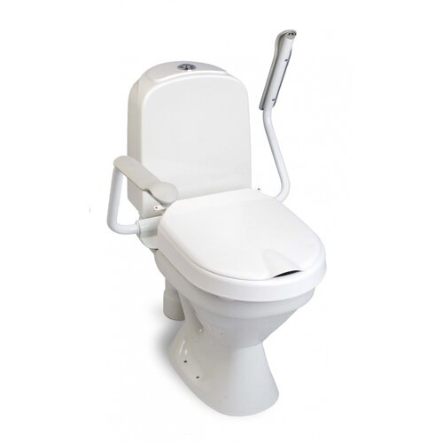 Surélévation de toilettes Hi-Loo fixe avec accoudoir