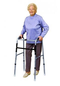 Déambulateur pliable luxe