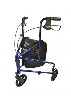 Déambulateur à 3 roues en aluminium