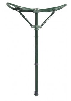 Canne légère en aluminium avec siège - base étroite