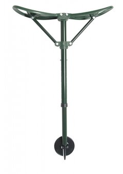 Canne légère en aluminium avec siège - base large