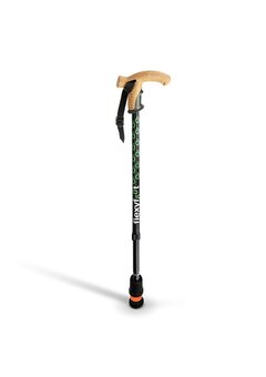 Canne avec poignée en liège - également disponible en version pliable