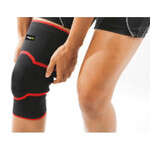 Genouillère rotulienne noire Orthopédique