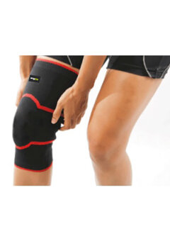 Genouillère rotulienne noire Orthopédique