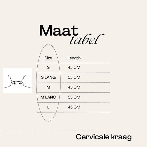 Collier cervical semi-rigide Orthopédique