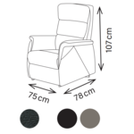 Chaise inclinable Gcare Classic
