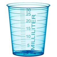 Gobelets à médicaments 25-30 cc - modèle haut