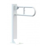 Support de WC avec fixation au sol, longueur 70 cm
